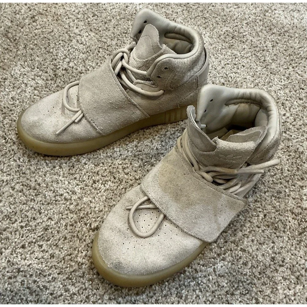 Adidas Tubular Ortholite Mid-top Invader Strap Kids Sneaker Size 13K B80395